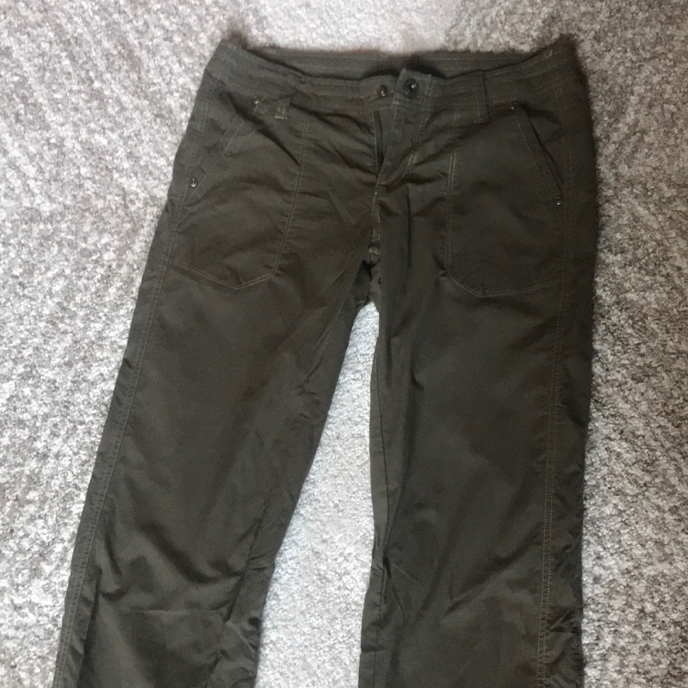 Kuhl stretchy hiking pants.